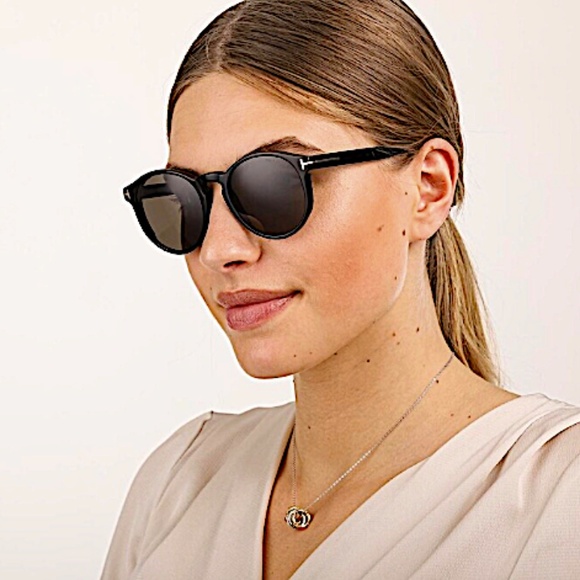 Tom Ford Margaux-02 Sunglasses FT0615 01B 50 main image 10